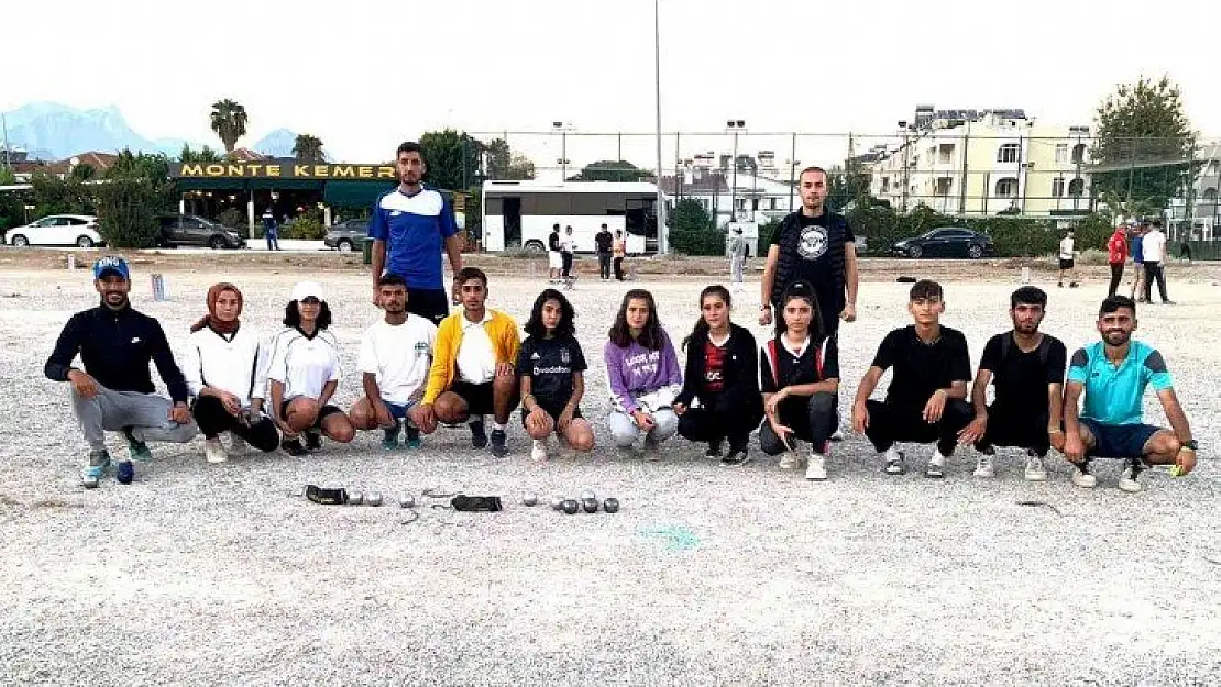 Elazığ'dan 4 sporcu Bocce Milli Takım seçmelerine katılacak