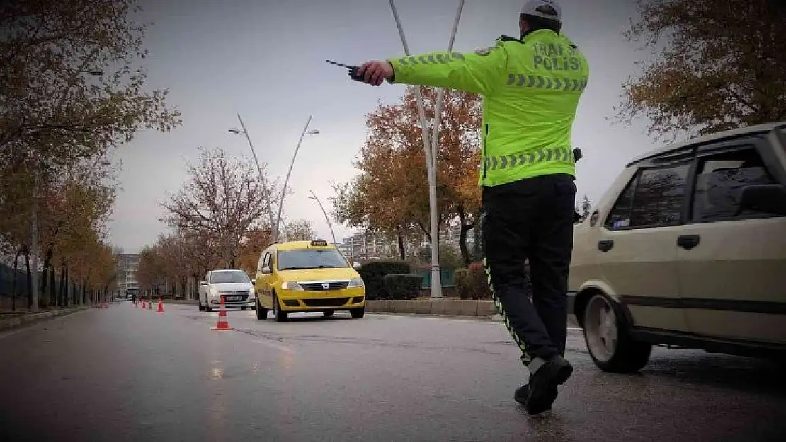 Elazığ trafiği 7gün 24 saat denetleniyor