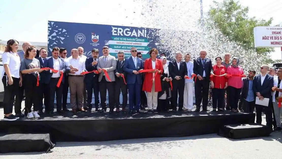 Ergani'de 5 sağlık merkezi hizmete açıldı