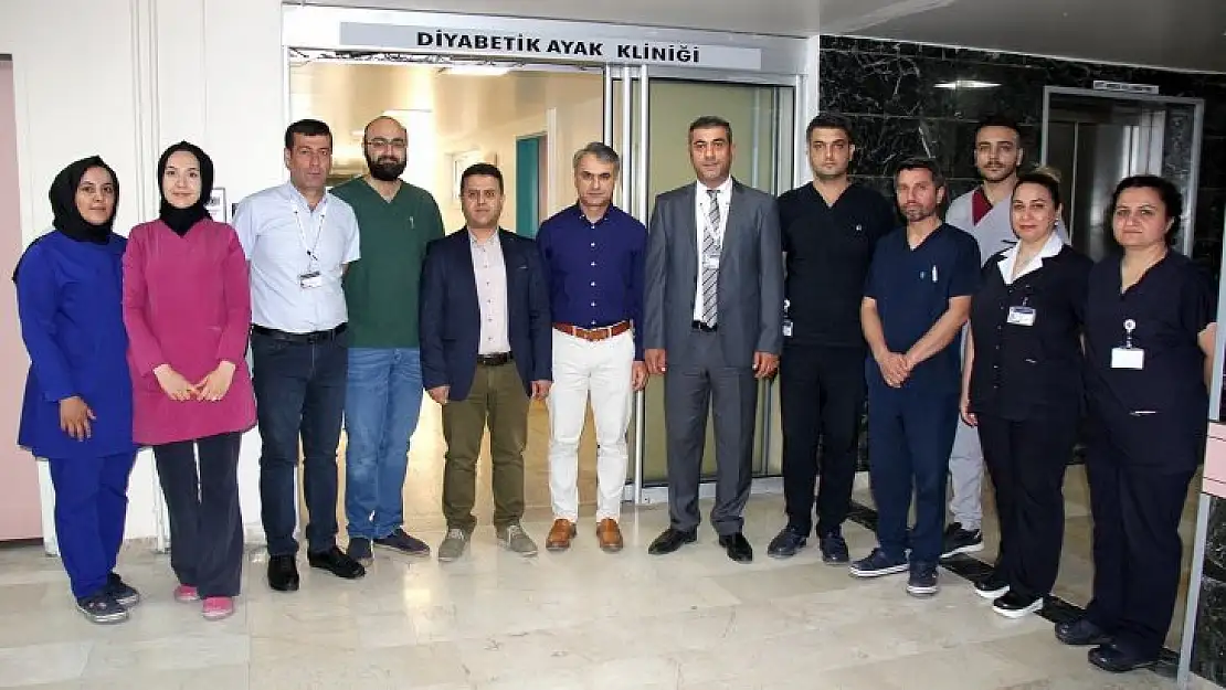 FÜ Hastanesinde Diyabetik Ayak Kliniği açıldı