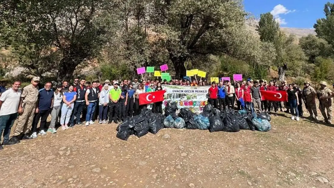 Her yıl on binlerce kişinin ziyaret ettiği gözelerde çevre temizliği