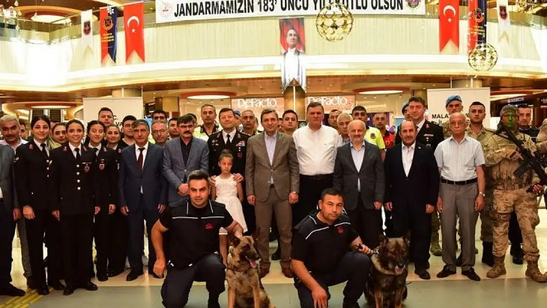 Jandarma sergisinde ''Aşıl'' ve ''Payda' ilgi odağı oldu