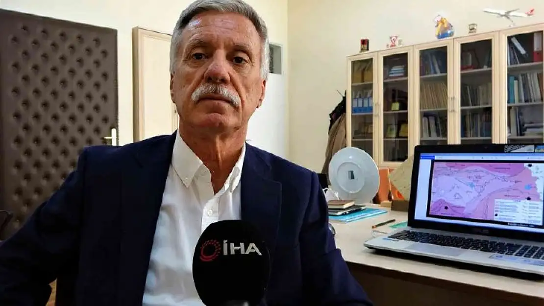 Jeoloji uzmanı Prof. Dr. Aksoy'dan önemli açıklamalar