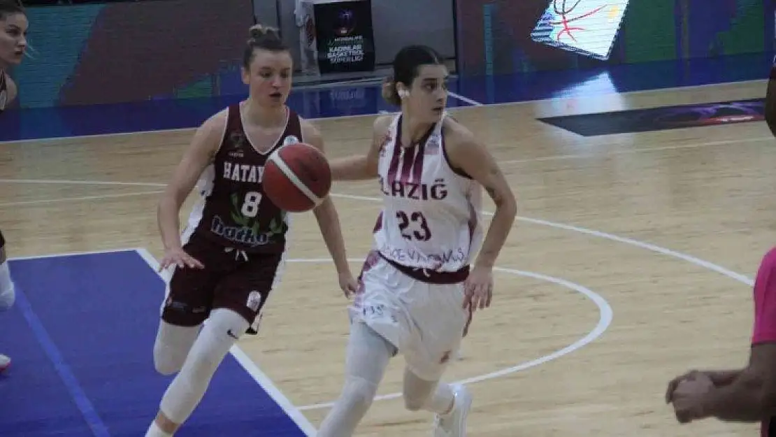 Kadınlar Basketbol Süper Ligi: Elazığ İl Özel İdare: 61 - Hatayspor: 103