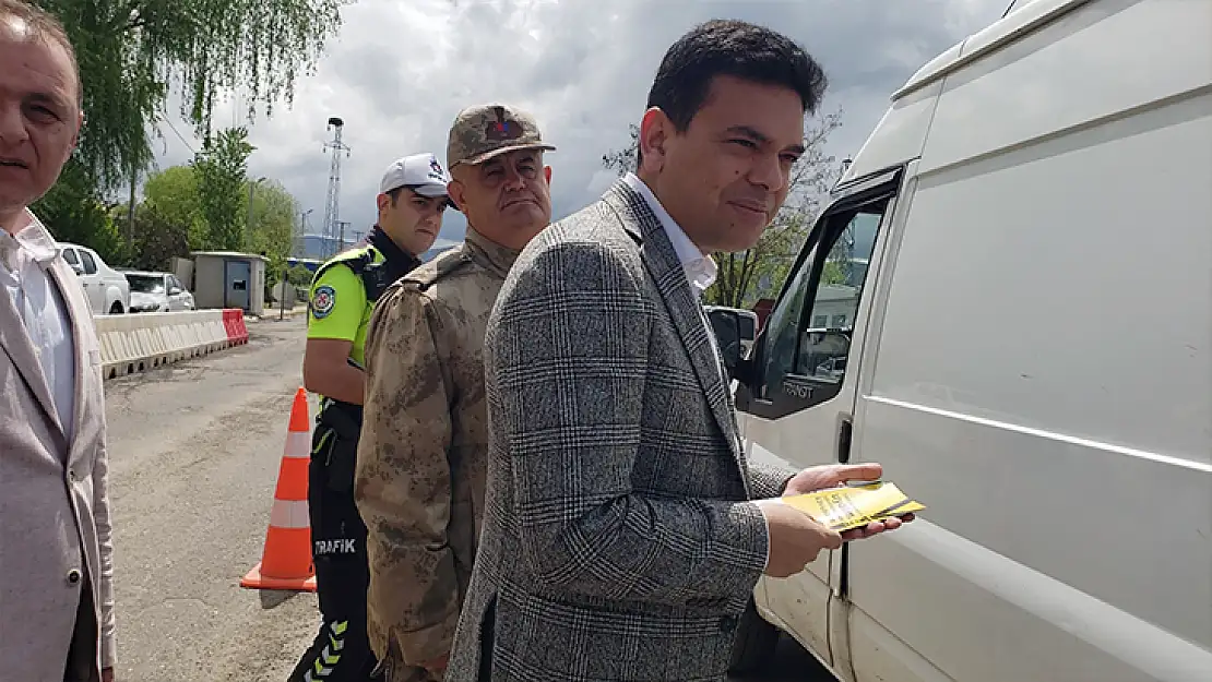 Karakoçan'da Trafik Haftası etkinlikleri