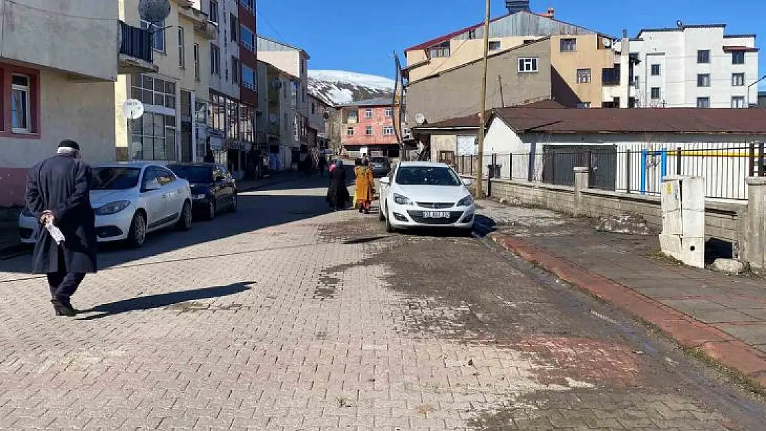 Karlıova'da kış bitti, bahar temizliği başladı