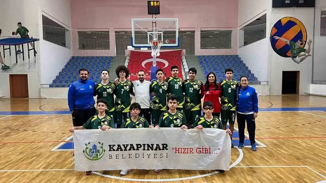 Kayapınar Belediyesi 14 yaş altı basketbol takımı, Türkiye şampiyonası yarı finalinde