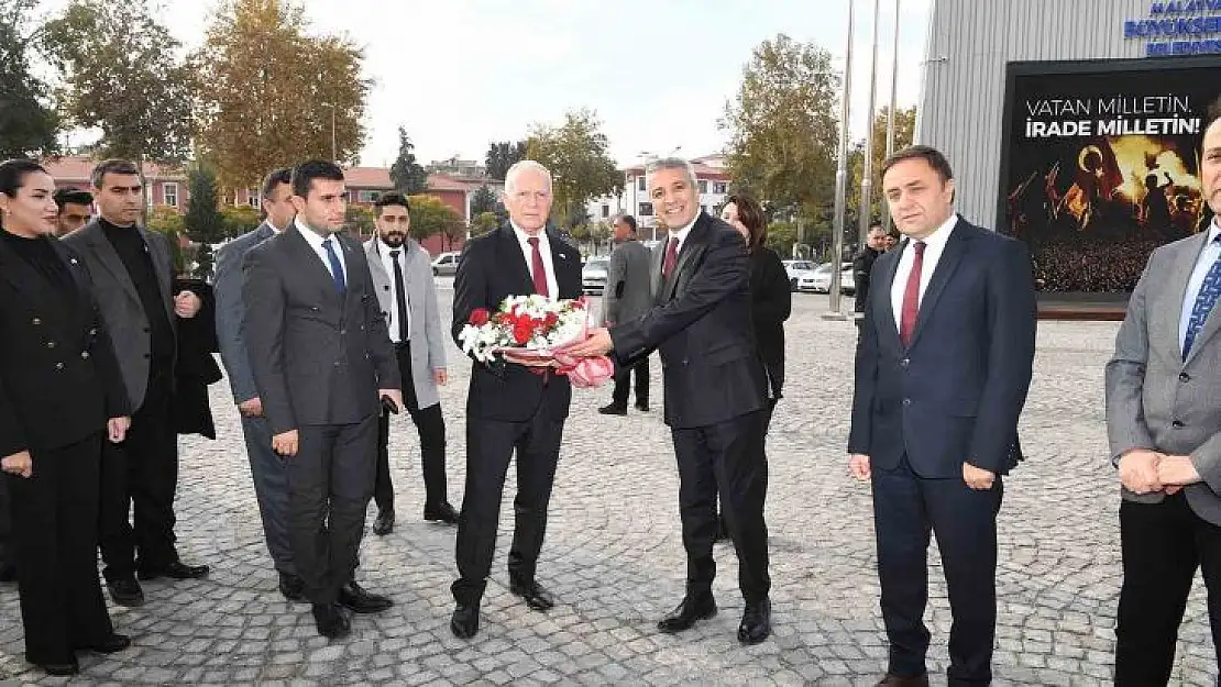 KKTC Cumhuriyet Meclisi Başkanı Töre Malatya'da