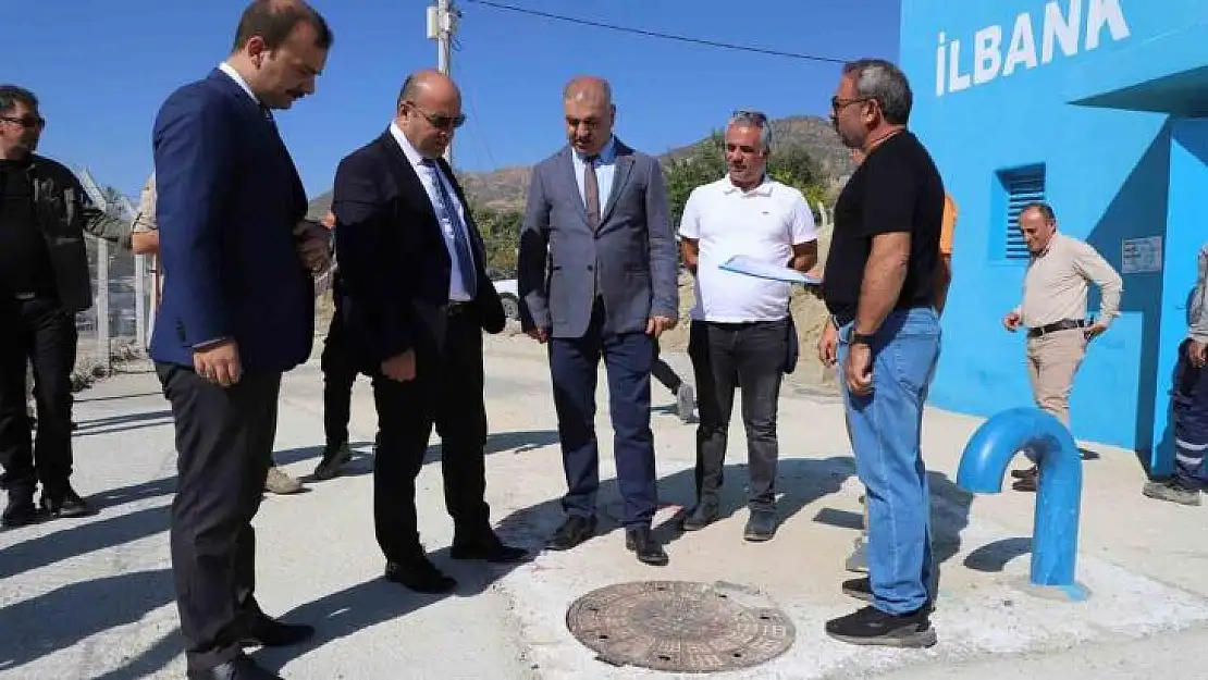 Lice'de altyapı çalışmaları devam ediyor