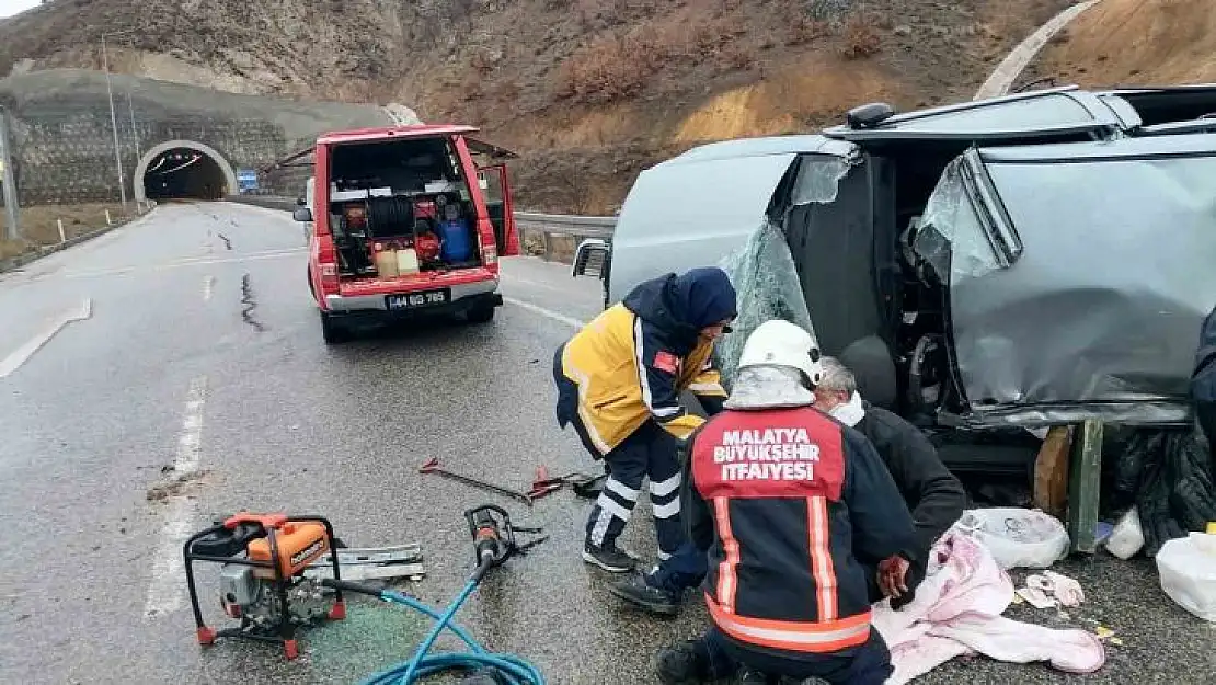 Malatya'da 3 ayrı trafik kazasında 7 kişi yaralandı