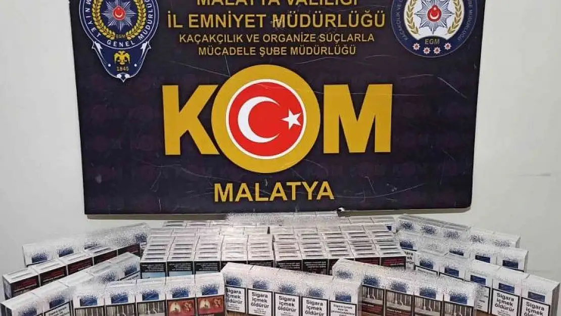 Malatya'da kaçakçılık operasyonu: 4 gözaltı