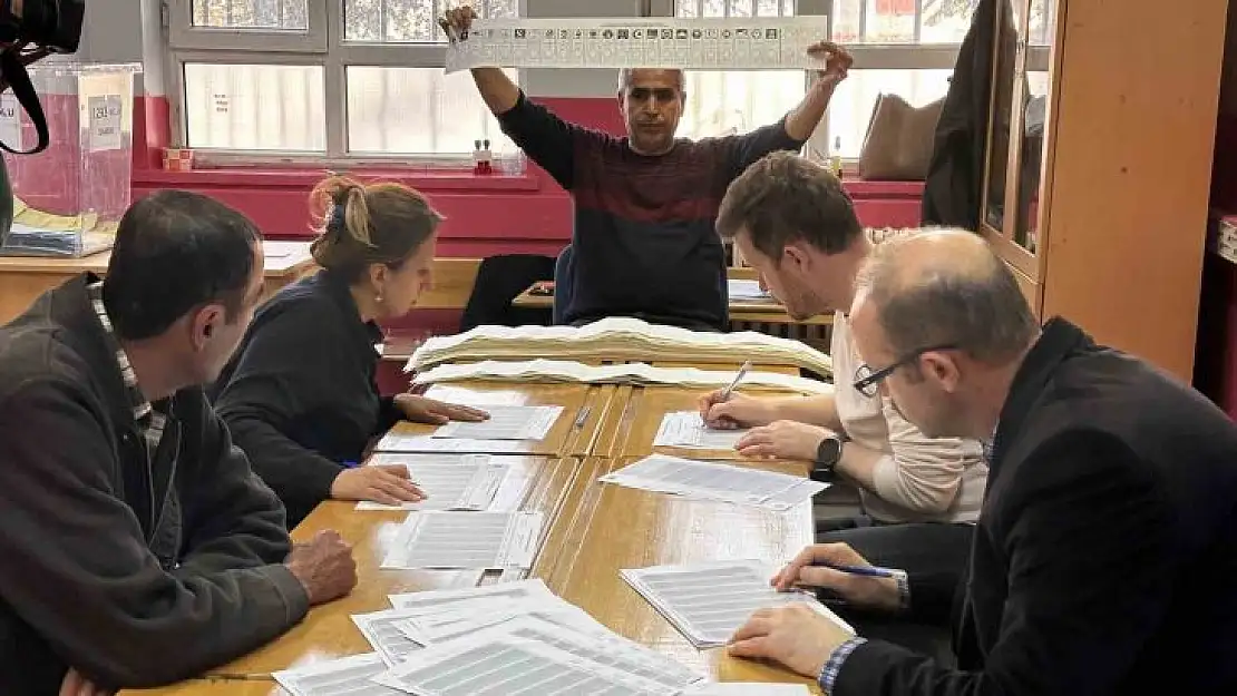 Malatya'da oy verme işlemi sona erdi, sayım başladı