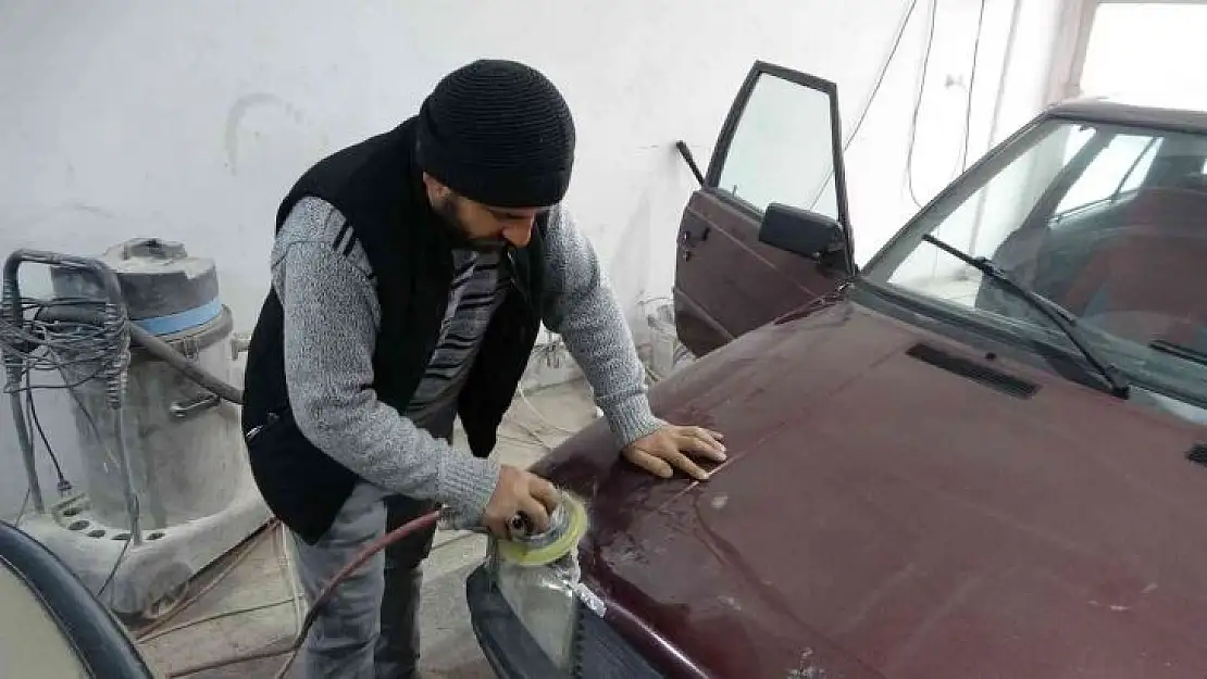 Malatya'da sis nedeniyle yaşanan kazalar kaportacılarda yoğunluk oluşturdu