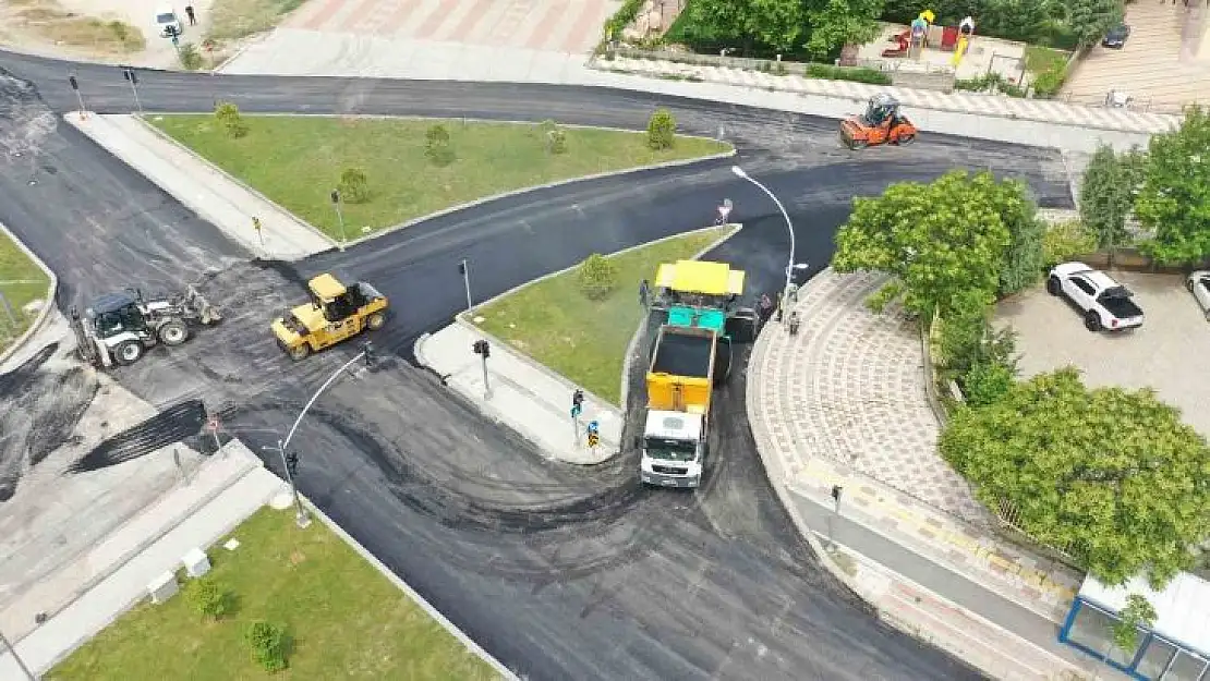 Malatya'da yol ve asfalt çalışmaları devam ediyor