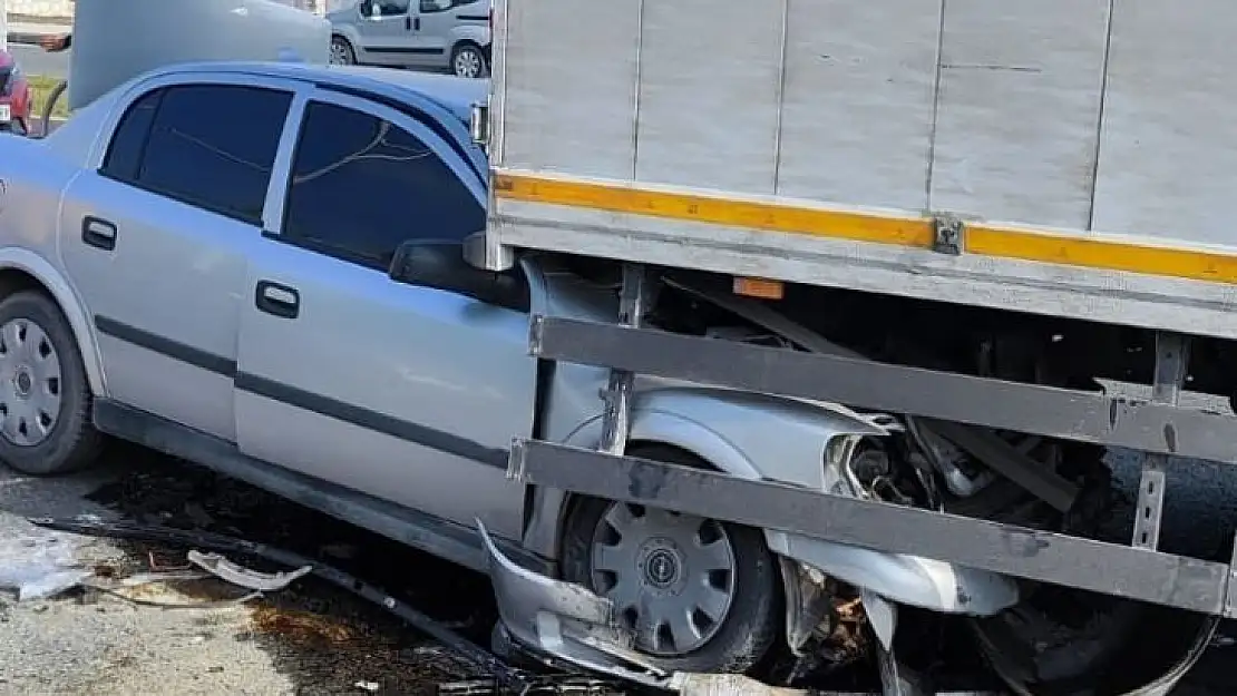 Malatya'da zincirleme trafik kazası: 1 yaralı