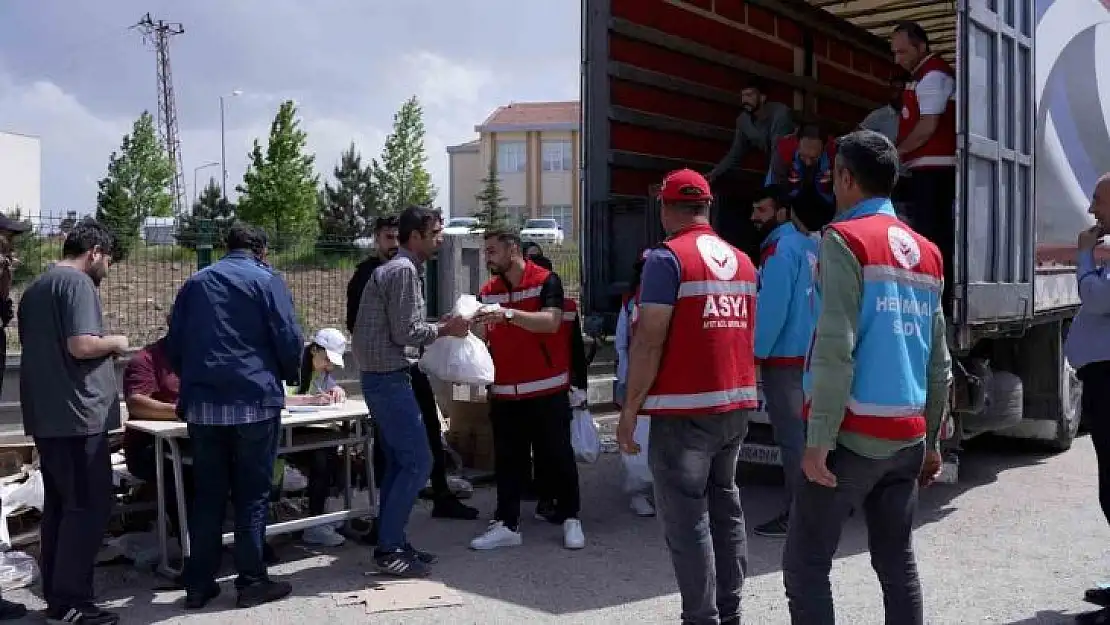 Malatya SYDV ile 750 bin depremzedeye yardım ulaştı