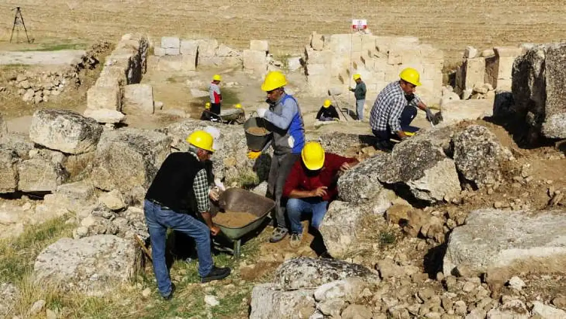 Roma'nın 3 bin yıllık askeri garnizonu Zerzevan'da yeni keşif