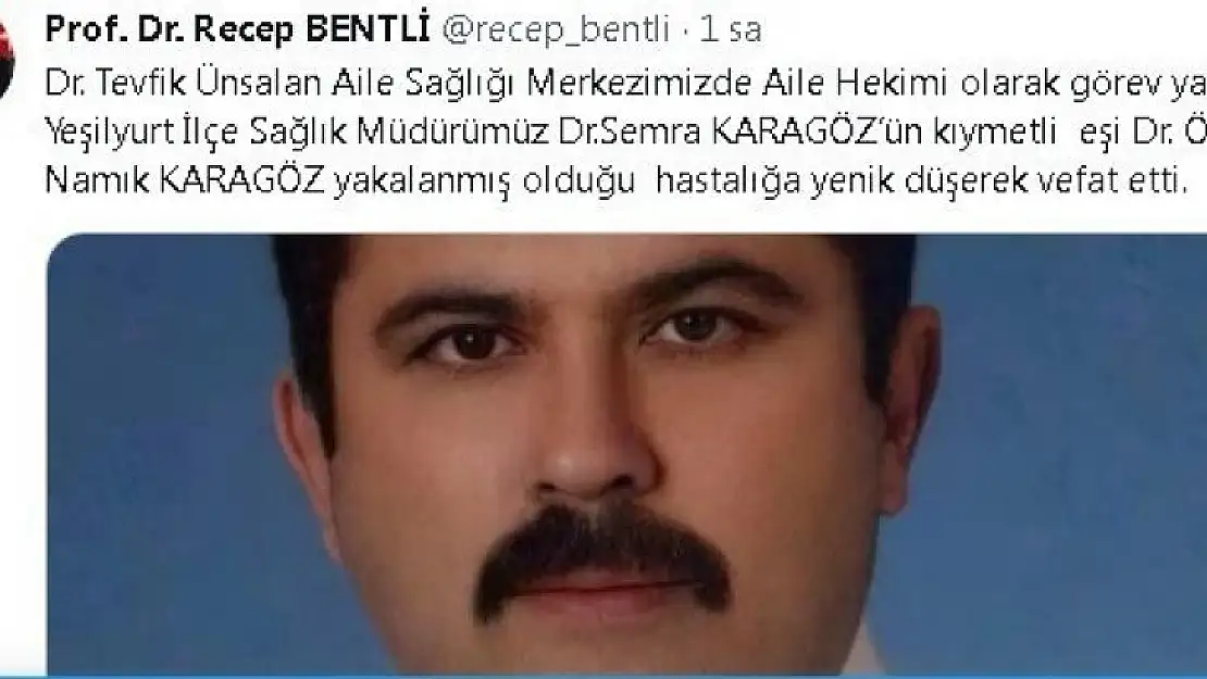 Sağlık çalışanlarının acı günü