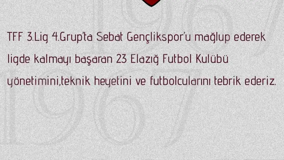 Şehir futbolunda dostluk rüzgarları