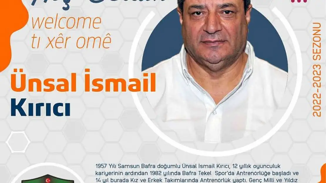 Solhan Spor Ünsal İsmail Kırıcı ile anlaştı