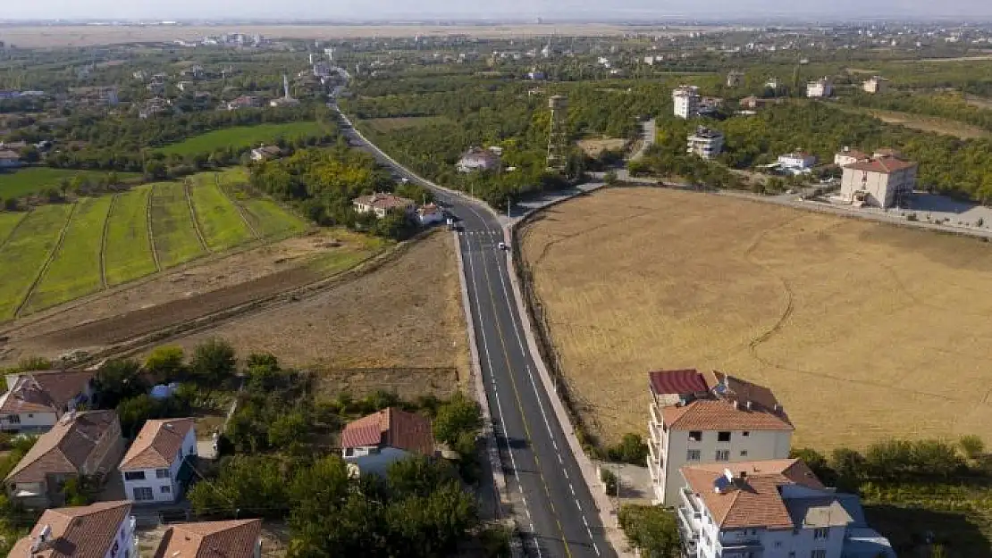 Topsöğüt Malatya Caddesi'ne yeni asfalt