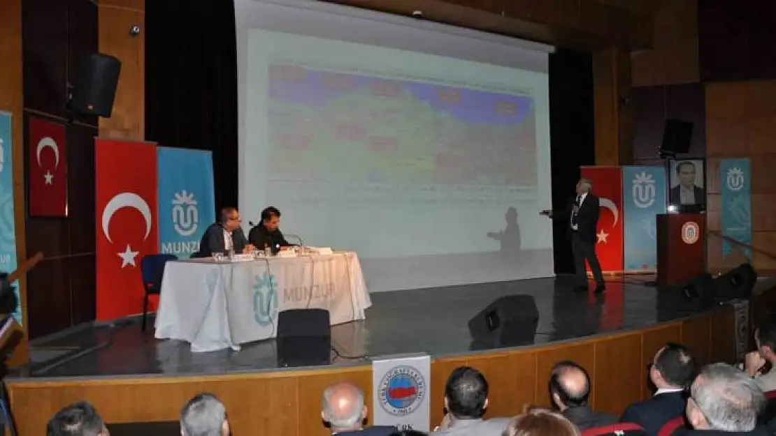 Tunceli'de 'Deprem Dirençliliği Paneli' düzenlendi