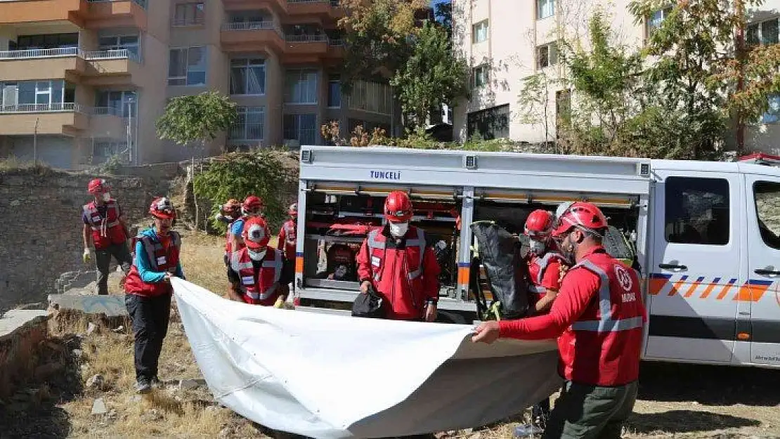 Tunceli'de AFAD gönüllüleri ve sivil toplum örgütleri eğitiliyor