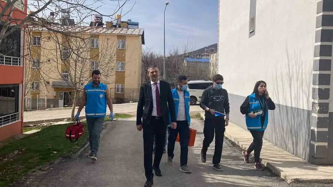 Tunceli'de yaşlı vatandaşlar ziyaret edildi