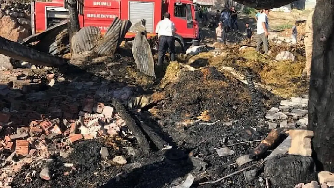 Türkiye ikincisi olan Muhammet'in babasının ekmek kapısı küle döndü