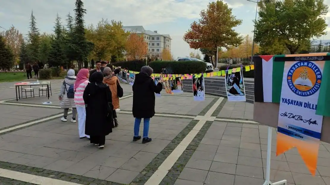 Üniversite öğrencilerinden '3 Dilde Filistin' fotoğraf sergisi