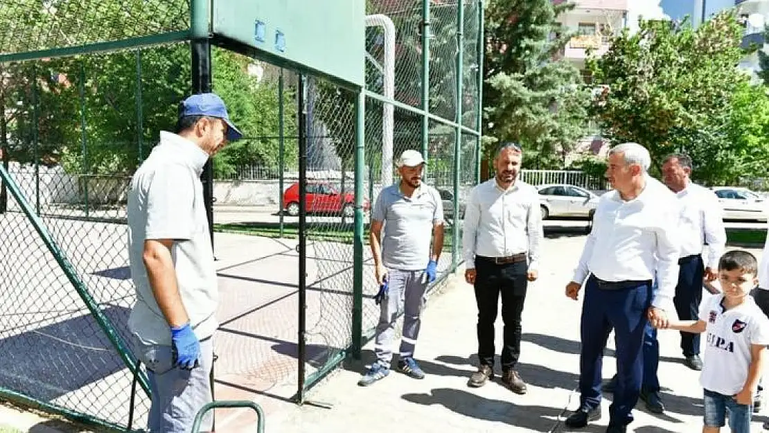 Yeşilyurt'ta 227'inci park alanı yapılıyor