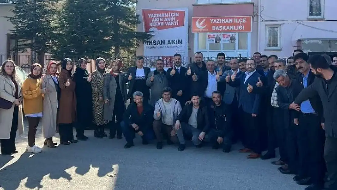 YRP'li Yıldırım, seçim gezileri kapsamında Yazıhan'daydı