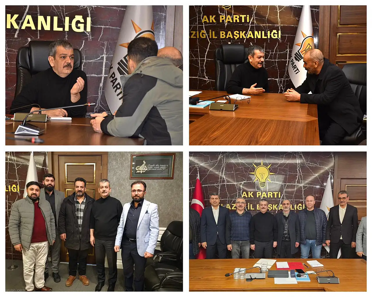 İl Başkanlığı'nda samimi buluşma: Milletvekili Keleş'e yoğun ilgi!