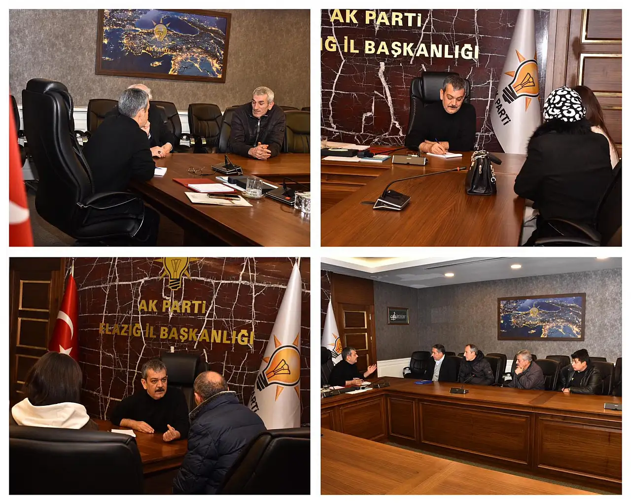 İl Başkanlığı'nda samimi buluşma: Milletvekili Keleş'e yoğun ilgi!