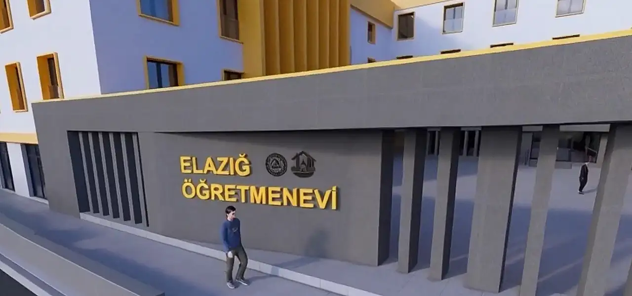 Modern mimari, yüksek kapasite: Elazığ Öğretmenevi ihale tarihi netleşti