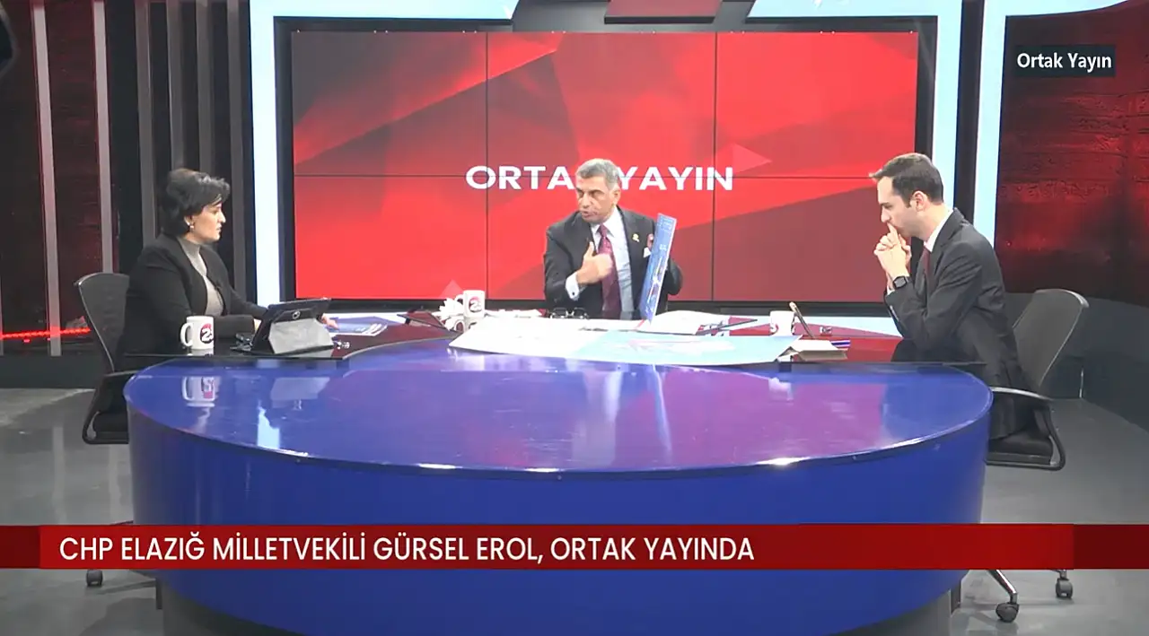 Gürsel Erol'dan canlı yayında net mesaj: 'Elazığ'ın geleceği polemikle şekillenmez!'