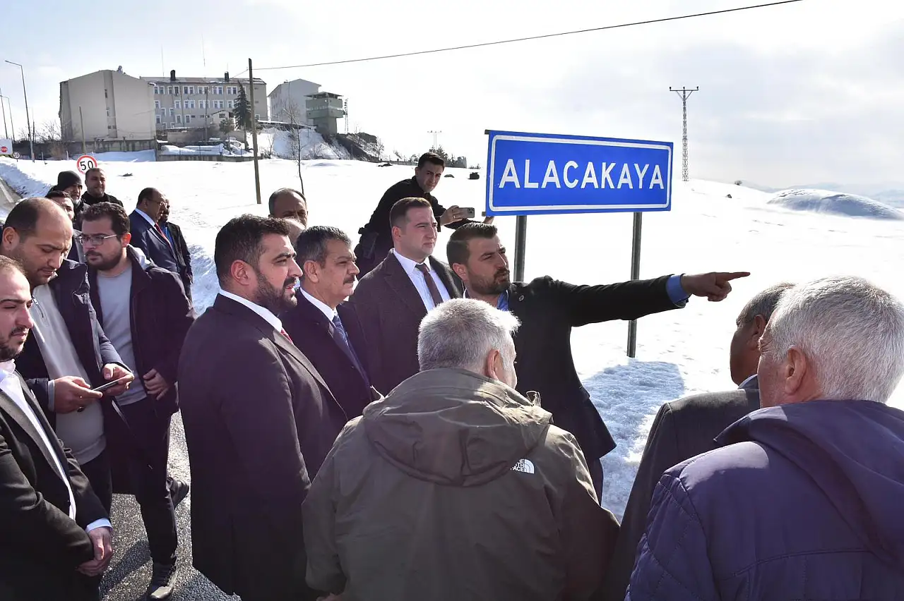 Alacakaya'da esnafın nabzı tutuldu: Milletvekili Keleş talepleri not aldı