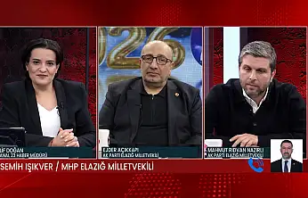 Ankara'da tek ses, Elazığ'da tek yürek: vekiller 2026 rotasını canlı yayında çizdi