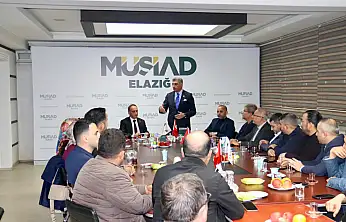 CHP'li Erol, Elazığ iş dünyasıyla buluştu