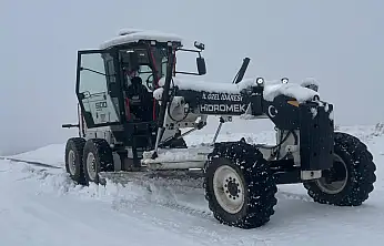 Elazığ'da kar alarmı: 23 köy yolu ulaşıma kapandı