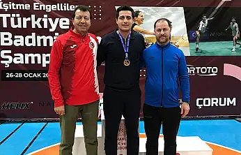 Elazığ'ın gururu Baygeldi, raketini konuşturdu, madalyayı kaptı