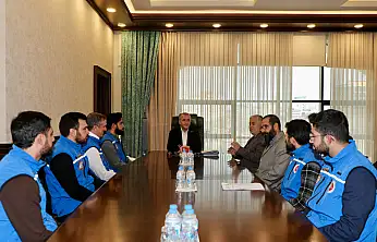 İl Müftüsü Bingöl'den Vali Hatipoğlu'na ziyaret