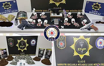 Mahalle mahalle takip, kapı kapı operasyon: Elazığ'da 19 tutuklama