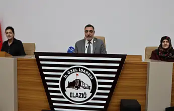 Elazığ İl Genel Meclisi'nden iki önemli proje kararı