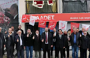 Saadet Partisi Sivrice ilçe kongresi yapıldı