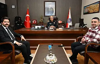 Türk Büro-Sen'den Emniyet Müdürü Karayel'e Ziyaret