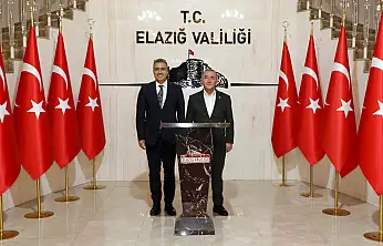 Ardahan Valisi Hayrettin Çiçek'ten, Vali Hatipoğlu'na ziyaret