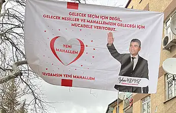 Yeni Mahalle Muhtarı Yılmaz'dan Sevgililer Günü'nde anlamlı mesaj