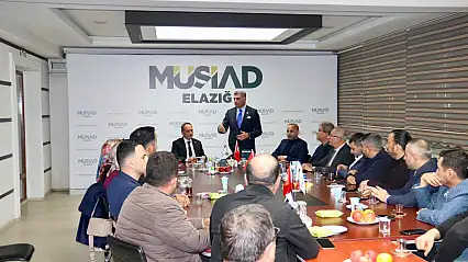 CHP'li Erol, Elazığ iş dünyasıyla buluştu