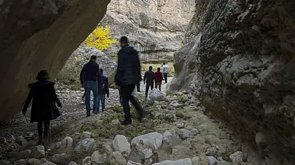 Doğa ananın gizli ajandası: İşte Saklıkapı ve Karaleylek kanyonları